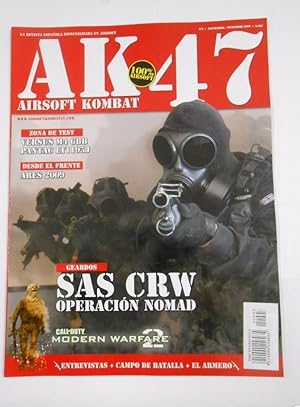 REVISTA AK-47 AIRSOFT KOMBAT. Nº 3. NOVIEMBRE DICIEMBRE 2011. SAS CRW. TDKR16