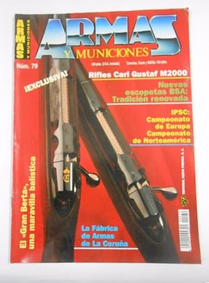 REVISTA ARMAS Y MUNICIONES Nº 79. RIFLES CARL GUSTAF M2000. TDKR16