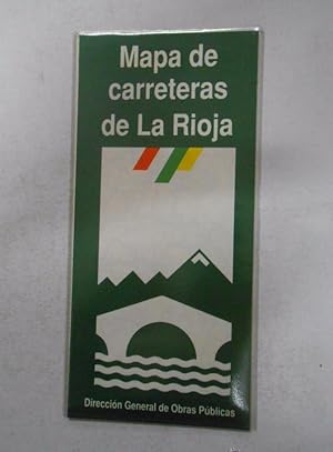 MAPA DE CARRETERAS DE LA RIOJA. AÑO 1992. ESCALA 1:200.000. TDKP11