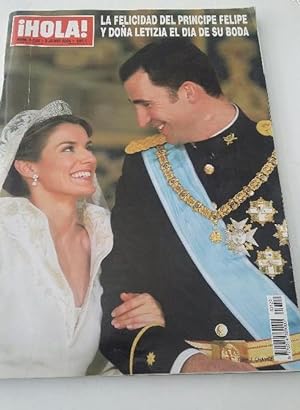 Revista Hola - boda felipe y letizia - 3 junio 2004 - tdkr7