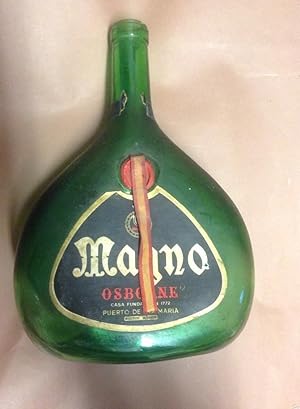 Antigua botella magno - verde