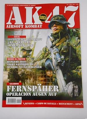 REVISTA AK-47 AIRSOFT KOMBAT. Nº 8. AÑO II. 2011. FERNSPAHER. OPERACION AUGEN AUF. TDKR16