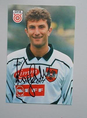 FOTO POSTAL JUGADOR WALTER KOGLER. AUSTRIA. TDKP5