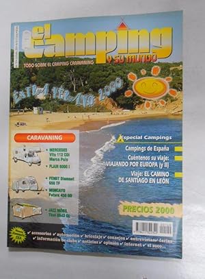 REVISTA EL CAMPING Y SU MUNDO. TODO SOBRE EL CAMPING CARAVANING. Nº 149. JULIO 2000. TDKR4