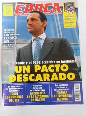 REVISTA EPOCA Nº 639. 17 DE MARZO DE 1997. MARIO CONDE Y EL PSOE UN PACTO DESCARADO. TDKR6