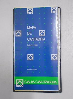 MAPA DE CANTABRIA 1993 CAJA CANTABRIA. TDKP4