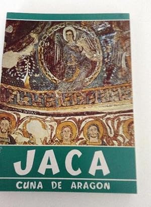 Antiguo folleto de turismo - jaca - cuna de aragon. TDKR31