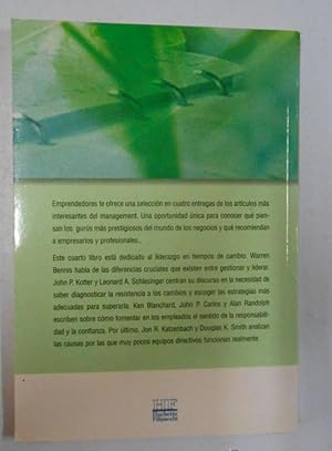 LIDERAZGO EN TIEMPOS DE CAMBIO. LAS MEJORES IDEAS DE LOS GURÚS. VARIOS AUTORES. TDK204