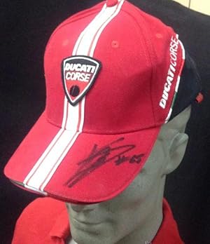 Gorra ducati - firmada por loris capirosi - nº 65