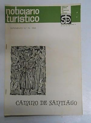 Camino de Santiago. - Año 1965. Noticiario Turistico. Suplemento Nº 74 - año 1965. TDKR28