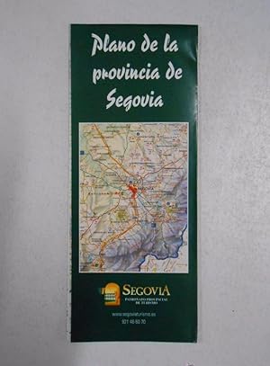 PLANO DE LA PROVINCIA DE SEGOVIA. TDKP4