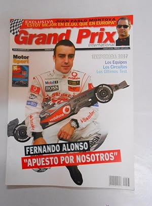 REVISTA GRAND PRIX INTERNATIONAL FORMULA 1 Nº 67. FEBRERO 2007. FERNANDO ALONSO MCLAREN. TDKR3