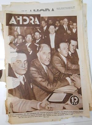 AHORA Nº 566. 7 DE OCTUBRE DE 1932. SESION INAUGURAL DEL XIII CONGRESO DEL PARTIDO SOCIALISTA TDKPR1