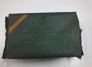 RACION INDIVIDUAL DE COMBATE FUERZAS ARMADAS DEL EJERCITO ESPAÑOL. JUNIO DE 2002