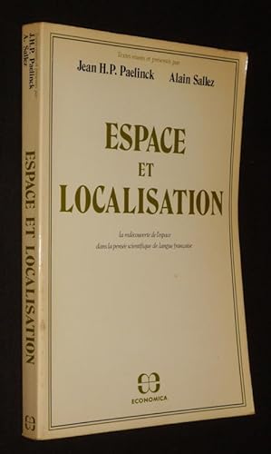 Imagen del vendedor de Espace et localisation a la venta por Abraxas-libris