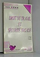 Image du vendeur pour Droit Du Travail Et Scurit Sociale mis en vente par RECYCLIVRE