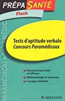 Image du vendeur pour Flash Tests D'aptitude Verbale, Concours Paramdicaux mis en vente par RECYCLIVRE