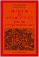 Seller image for Musique Et Musicologie Dans Les Universites Franaises. for sale by RECYCLIVRE