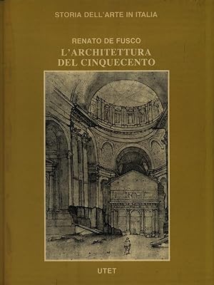 Bild des Verkufers fr L'architettura del Cinquecento zum Verkauf von Librodifaccia