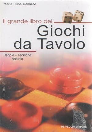 Bild des Verkufers fr Il grande libro dei giochi da tavolo - M.L. Gennaro zum Verkauf von libreria biblos