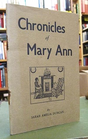 Seller image for Chronicles of Mary Ann for sale by Edinburgh Books