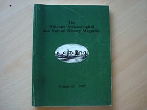 Seller image for The Wiltshire Archaeological and Natural History Magazine Volume 82 1988 for sale by The Book Tree