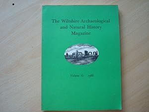 Seller image for The Wiltshire Archaeological and Natural History Magazine Volume 61 1966 for sale by The Book Tree