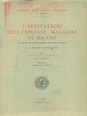 Seller image for I benefattori dell'Ospedale Maggiore di Milano for sale by Librodifaccia