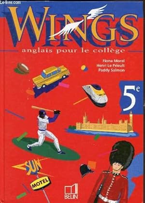 Bild des Verkufers fr Wings 5e - Anglais pour la collge - + Workbook - zum Verkauf von Le-Livre