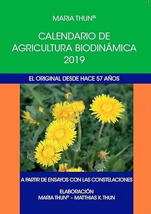 Calendario de agricultura biodinmica 2019