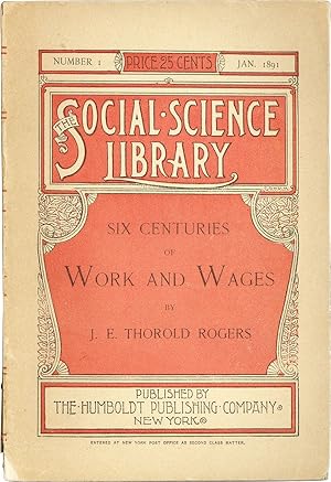 Bild des Verkufers fr Six Centuries of Work and Wages: A History of English Labor . (Abridged) zum Verkauf von Lorne Bair Rare Books, ABAA