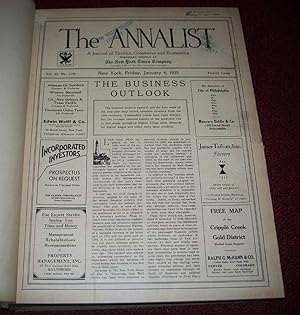 The Annalist: A Journal of Finance, Commerce and Economics January-June 1935 Bound Volume