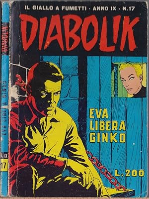 Imagen del vendedor de Diabolik - Eva libera Ginko. anno IX. 17 a la venta por libreria biblos