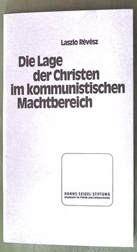 Imagen del vendedor de Die Lage der Christen im kommunistischen Machtbereich; a la venta por books4less (Versandantiquariat Petra Gros GmbH & Co. KG)