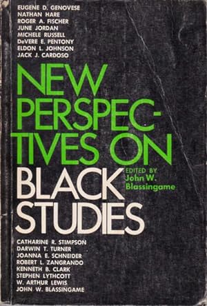Bild des Verkufers fr New Perspectives on Black Studies zum Verkauf von Goulds Book Arcade, Sydney