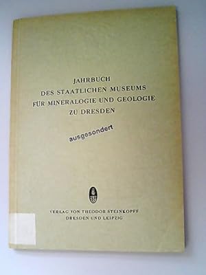 Bild des Verkufers fr Jahrbuch 1954 des Staatlichen Museums fr Mineralogie und Geologie zu Dresden. zum Verkauf von Antiquariat Bookfarm