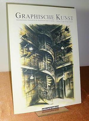 Bild des Verkufers fr Graphische Kunst. Internationale Zeitschrift fr Buchkunst und Graphik. MIT 6 ORIGINALGRAPHIKEN. Neue Folge: Heft 2/2006. Ausgabe A, Originalgraphiken nummeriert und signiert. Numeriertes Exemplar: Ausgabe A: Nr. 58 von 120 Exemplaren. Originalgraphik-Beilagen dieses Heftes. Ausgabe A: Thomas Marutschke: "Halme" Prgedruck, nicht nummeriert und nicht signiert. Guido Hfner: "Brechts Totentanz II", Kettensgen-Holzschnitt, nummeriert 58/140. Der Ausgabe B liegen bei: Karl Cohnen: Linolschnitt "Lade mit Kiefern" zu dem Gedicht "Wildwechsel" von Gnter Eich. Franzpeter Teusch: Farbholzschnitt "Wohl dem, der einen Himmel hat". Werner Persy: Holzschnitt "Kleine Brcke" zu dem Gedicht "Schne Brcke, hast mich oft getragen" von Gottfried Keller. Peter Zaumseil: Farbholzschnitt zu drei Versen aus dem Hohelied Salomos. Alle Originalgraphik-Beilagen tragen die Blindprgung GK (Graphische Kunst) und sind von den Knstlern SIGNIERT. zum Verkauf von Antiquariat Ballmert