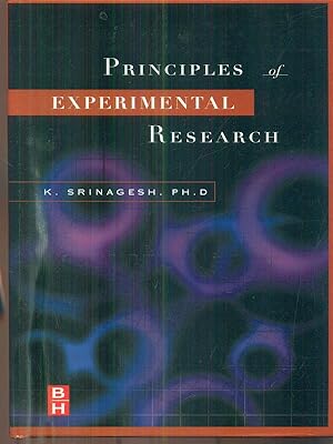 Seller image for Principles of Experimental Research for sale by Librodifaccia