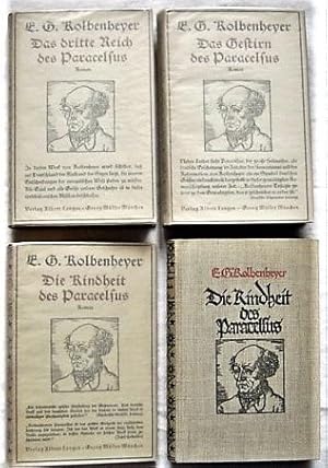 Paracelsus Romantrilogie: Die Kindheit, Das Gestirn, Das dritte Reich 3 Bde.