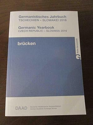 Immagine del venditore per Brcken. Neue Folge 24/ 1-2 (2016) Germanistisches Jahrbuch Tschechien-Slowakei 2015. Germanic Yearbook Czech Republic-Slovakia 2016. venduto da Antiquariat Maralt