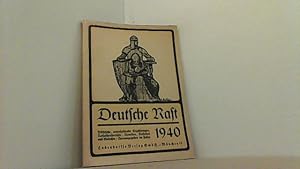 Bild des Verkufers fr Deutsche Rast 1940. (frher Tannenberg-Jahrbuch). zum Verkauf von Antiquariat Uwe Berg