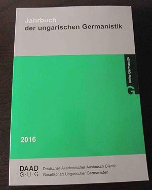 Seller image for Jahrbuch der ungarischen Germanistik 2016. for sale by Antiquariat Maralt