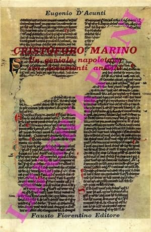 Cristoforo Marino. Un geniale napoletano tra documenti antichi.