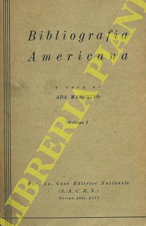 Bibliografia Americana. Volume I.