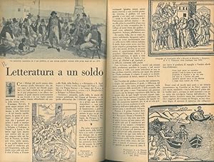 Imagen del vendedor de Letteratura a un soldo. a la venta por Libreria Piani