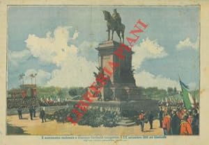 Il monumento nazionale a Giuseppe Garibaldi inaugurato il XX settembre 1895 sul Gianicolo. Opera ...