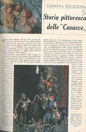 Genova religiosa. Storia pittoresca delle "Casacce".