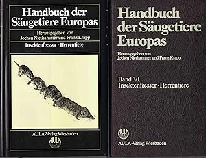 Imagen del vendedor de Handbuch der Sugetiere Europas (nur Band 3/I: Insektenfresser, Insectivora, Herrentiere - Primates)) - Originalausgabe 1990 - a la venta por Libro-Colonia (Preise inkl. MwSt.)