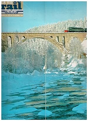 La Vie du Rail .Nº 1025 Noël Les Batiments au Chemin de Fer. 19 Decembre 1965