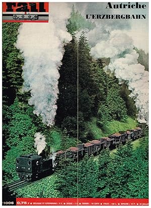 La Vie du Rail .Nº 1006 Autriche L'Erzbergbahn. 25 Juillet 1965